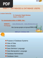 PART1 DatabasesAndUsersss