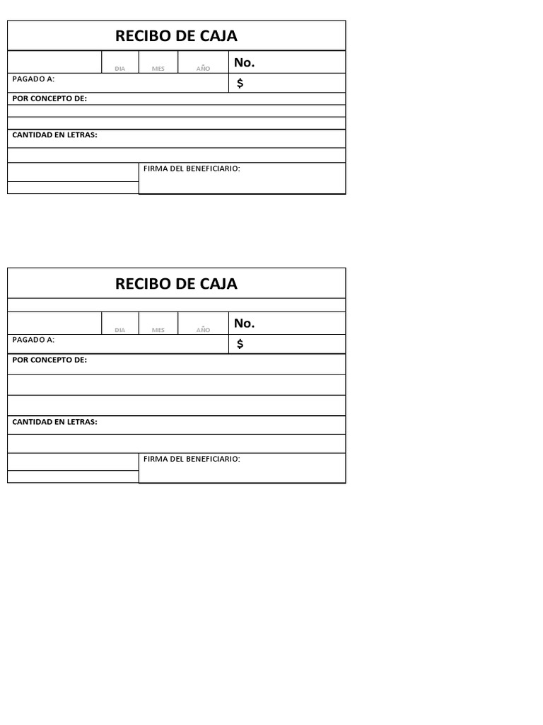 ModelodeRecibodeCaja PDF