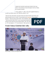 Khutbah Idul Adha Pak Hakim 2023