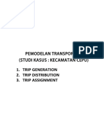 Materi DSR Transportasi - Bab Pemodelan Transportasi