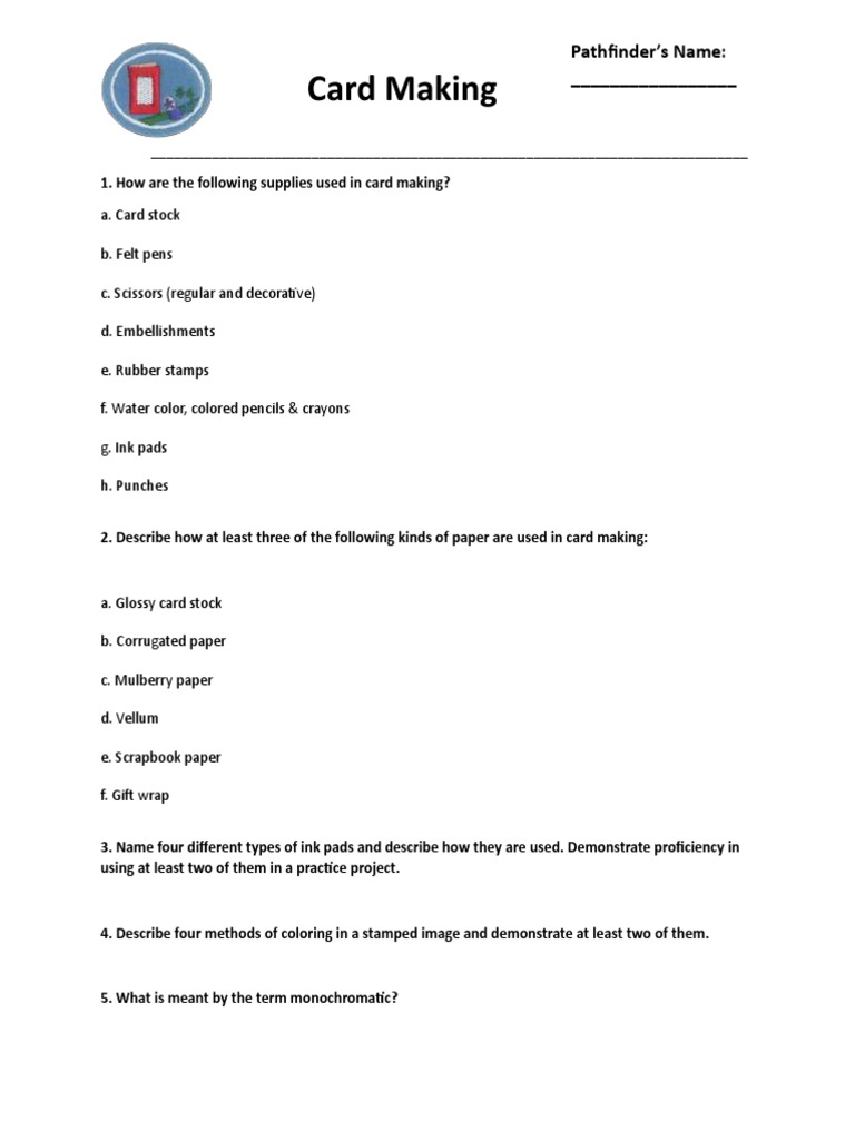 Card Making | PDF