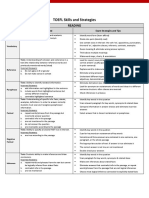 TOEFL Skills and Strategies