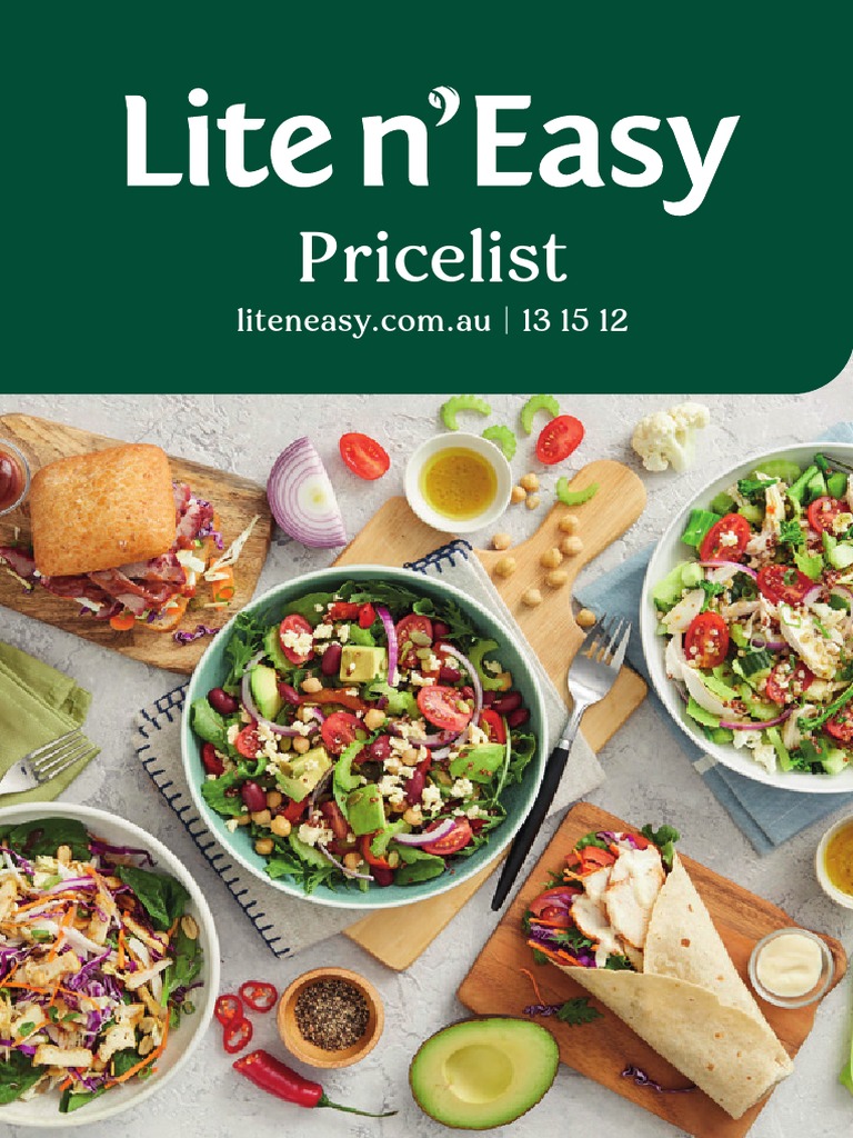 Standard Pricelist July-2023 | PDF | Lunch | Meal