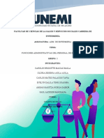 Adm en La Enfermeria y Analisis