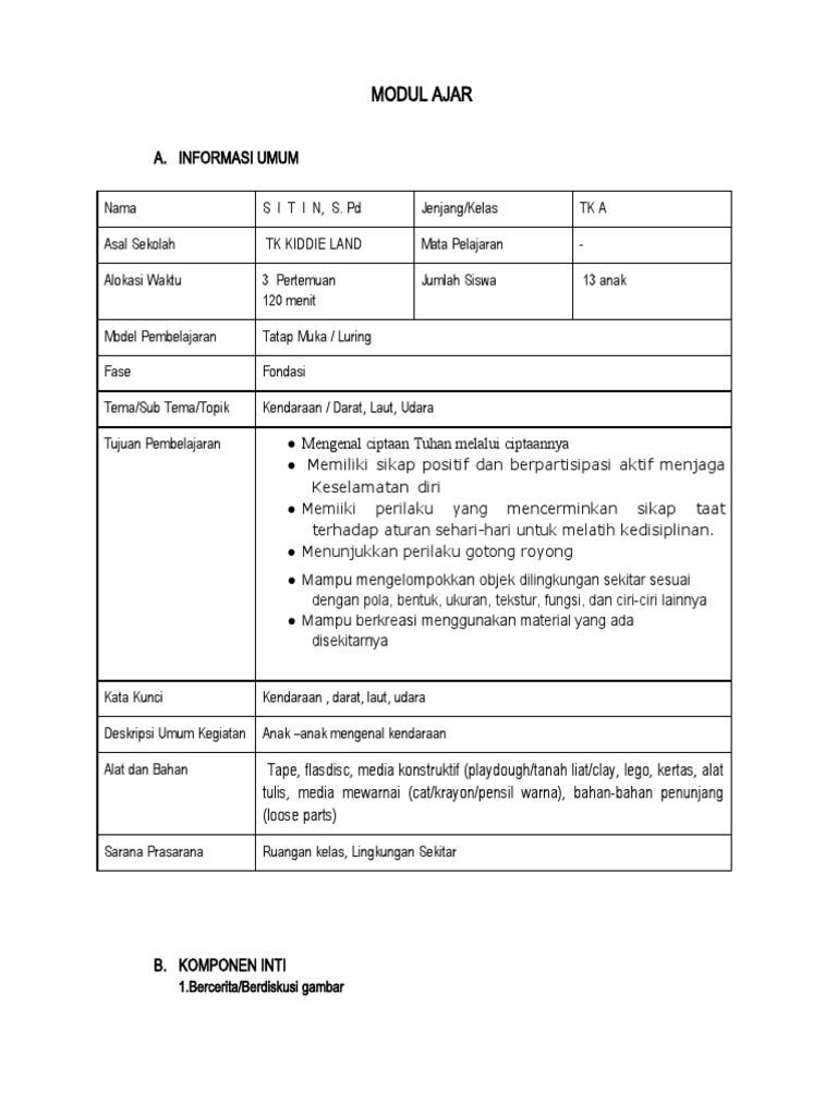 Kendaraan Air 18 | PDF