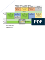 Horarios Profe Lucas