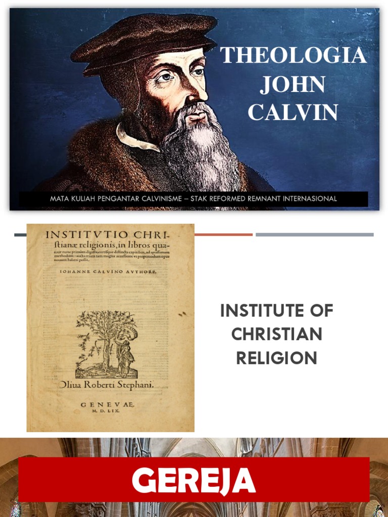 Theologia John Calvin PDF