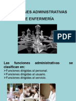 Funciones Administrativas de Enfermería