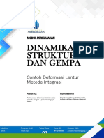 03 Contoh Deformasi Lentur Metode Integrasi