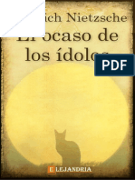 El Ocaso de Los Idolos-Friedrich Nietzsche