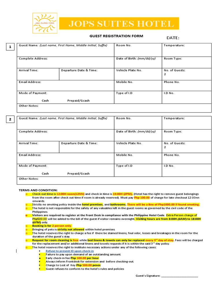js registration form