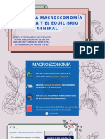 La Nueva Macroeconomia Clasica y El Equlibrio General