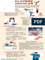 Calambre Muscular Infografia
