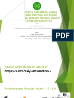 Pentingnya Kompetensi Bidang Teknologi Informasi Dan Sistem Informasi