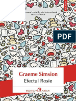 Graeme Simsion - Efectul Rosie