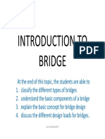 Week 8&9 - Introduction To Bridge