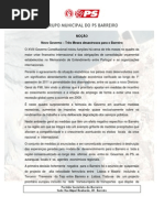 AM 15SetMoção Novo Governo