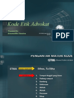 Kode Etik Advokat Indonesia, Slide (Oke) HN