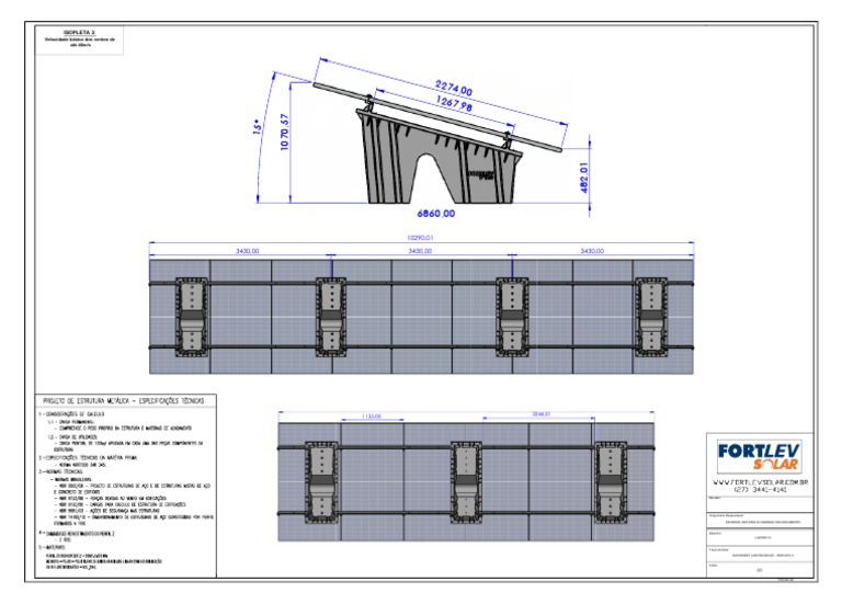 Datasheet Lastro Solar - Isopleta 3 | PDF