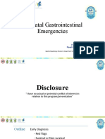 Dr. Fatima Safira Alatas, PH.D, Sp.a (K) - Neonatal Gastrointestinal Emergencies