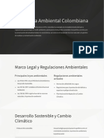 La Politica Ambiental Colombiana