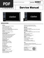 Clarion Nx501