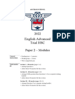 Ascham 2022 TRIALS Advanced Paper 2