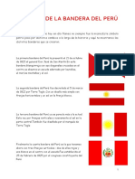 Historia de La Bandera Del Perú