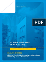 Teoria de Situaciones Didacticas - Síntesis