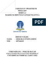 Laporan Kegiatan Praktikum - Desi Rian Purwandini Modul 2