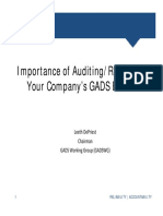 Importance of Auditing and Reviewing Your Companys GADS Events