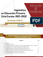 Resultados Diagnostica 2021-202 III Fase Primaria