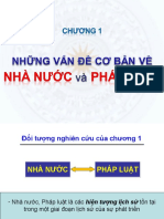 Chuong 1 - Những vấn đề cơ bản về Nhà nước và Pháp luật