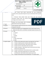 SOP Distribusi TTD Pada Remaja Putri