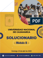 Módulo B - Solucionario Unc 2022 - I