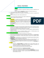 Trastornos Parcial 1 Resumen