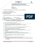 PRÁCTICA CALIFICADA DE CONJUNCIONES 2º Y 3ºgg