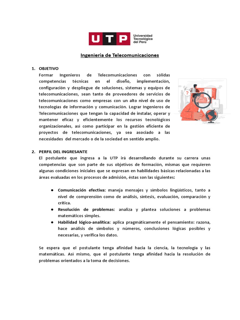 S14. Ingeniería de Telecomunicaciones | PDF | Ingeniería | Ingeniería ...