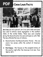 Jim Crow Laws-Facts 1