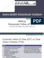 Sesi 3 - Mankeu Syariah - Economic Value of Time