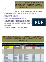 Logros en La Unidad de Estadística e Información 2019