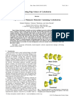 Supramolecular Polymeric Materials Containing Cyclodextrins