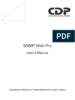 432-User Manual SNMP Web Pro