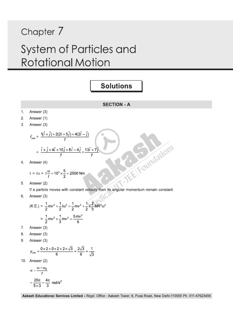 CLS MED 21 22 XIII Phy Package 1 Level 1 Chapter 7 | PDF