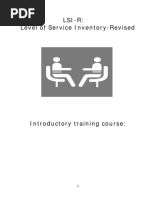 LS/CMI Risk Assessment Overview | PDF | Recidivism | Risk