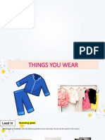 1B - Things You Wear
