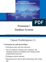 1 Database Systems (Sistem Basis Data)