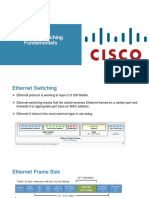 1.fundamentals of Ethernet Switching