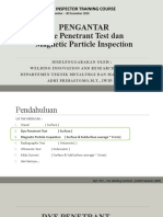 NDT - Pengantar Penetrant - Magnetic Particle Testing