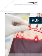 PCR Blood and Blood Derived Products For Therapeutic or Prophylactic Uses